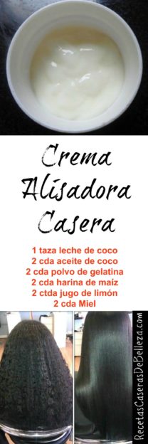 Crema Alisadora Casera