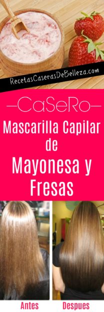 MASCARILLA CAPILAR DE MAYONESA