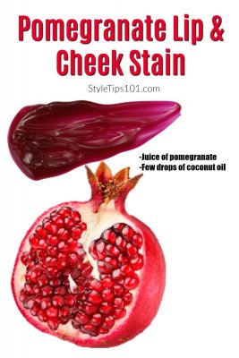 pomegranate lip stain