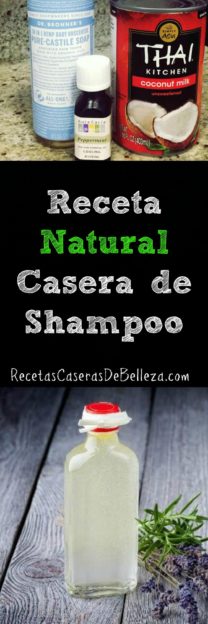 receta de shampoo natural