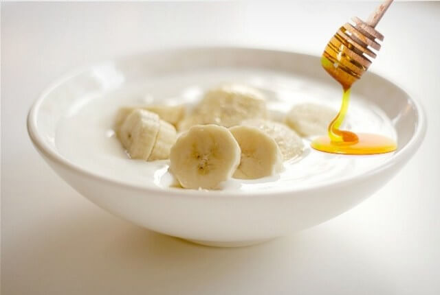 banana yogurt miel