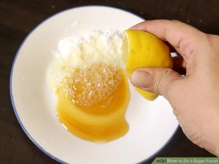 baking soda limon y miel