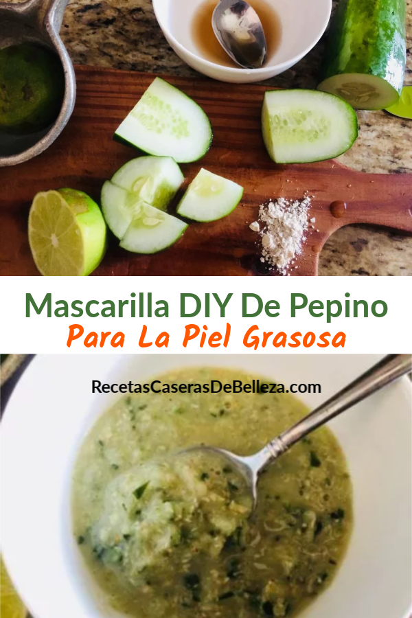 Mascarilla DIY De Pepino