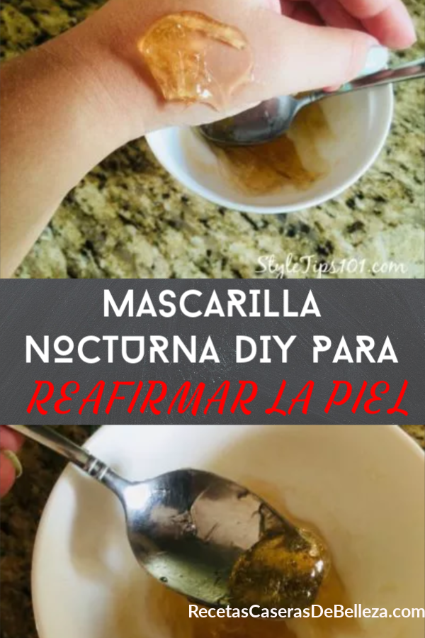 Mascarilla Nocturna DIY
