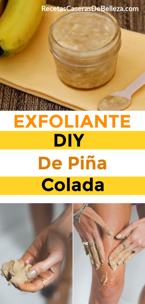Exfoliante DIY De Piña Colada